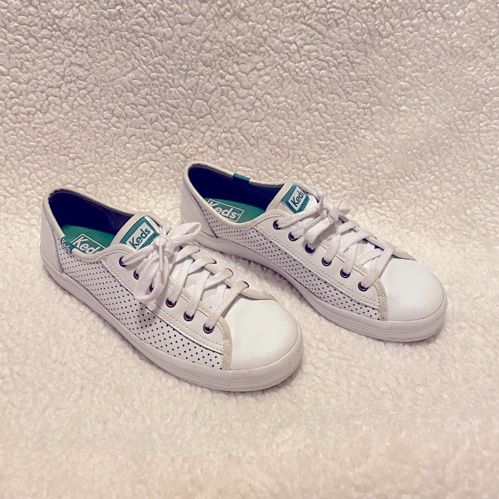 Keds Kickstart Leather Oxford Tennis Shoes